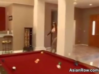 Busty Asian In Lingerie Bounces On A penis