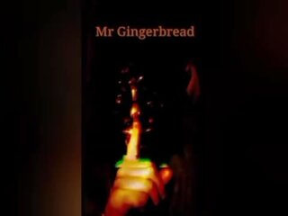 Mr Gingerbread puts nipple in johnson hole then fucks dirty milf in the ass