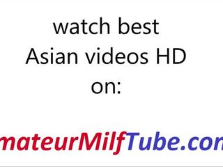 Asian Milf smashing Big Tits- Osirisporn.com