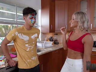 FilthyTaboo - stupendous Blonde Milf Lets Her Stepson Fuck Her Good For Labor Day
