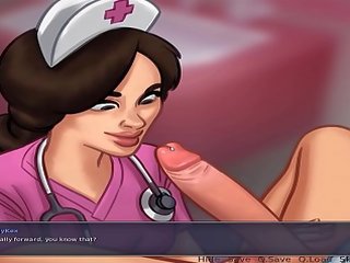 Tremendous sex film with a ripened damsel and blowjob from a nurse l My sexiest gameplay moments l Summertime Saga&lbrack;v0&period;18&rsqb; l Part &num;12