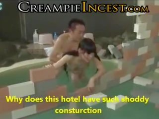 Japanese spa hard sex video
