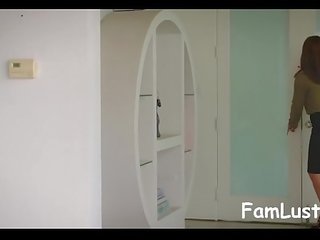 Extraordinary Mom Seduces Step adolescent To fuck - FamLust.com