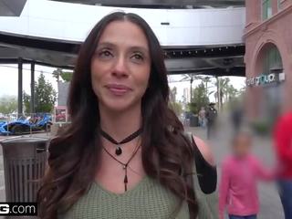 BANG Real MILFS Ariella Ferrara flashes and fucks in Las Vegas
