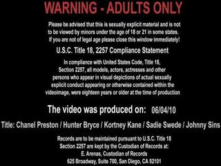 Chanel Preston And Hunter Bryce And Kortney Kane And Sadie Swede adult movie